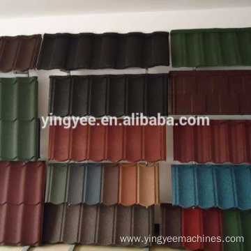 Stone Coated Metal Roofing Tile Making Machinery